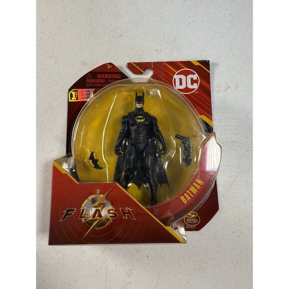 DC The Flash Movie 4 inch Action Figure- Batman 1st Edition - Picture 3 of 4
